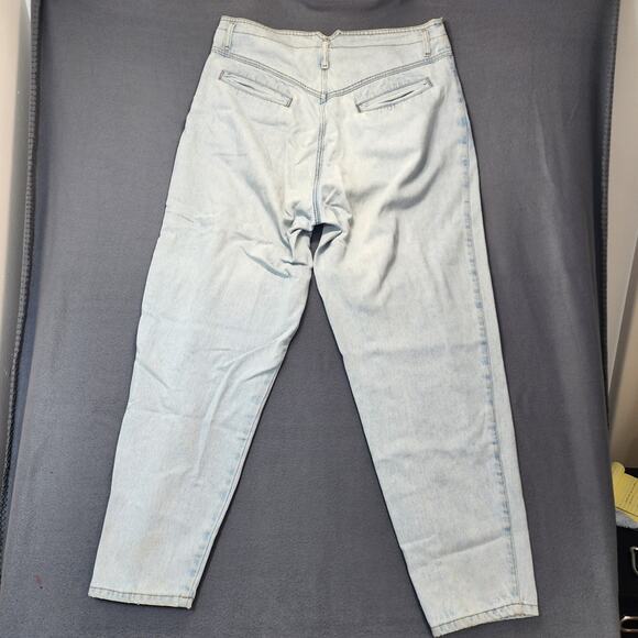 Vintage Seruchi Womens Jeans Size 20 (36x30) Button Fly Light Wash Hong Kong 80s - Picture 2 of 16